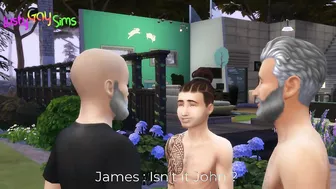 Two Older Daddies Bareback a Young Guy in Anniversary Threesome