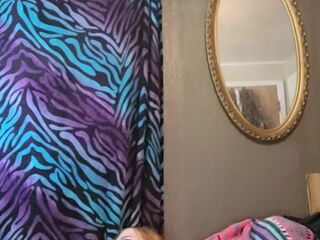 Redheaded ginger chick sucks her toy, then screws her butt going unfathomable anal