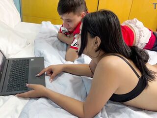 My little stepsister wishes to screw for the 1st time and asks me to bang her hard and cum inside. 1ST PART.