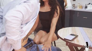 My coworker fucked me while my boyfriend was distracted