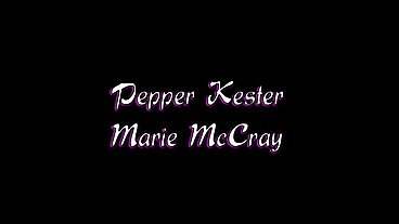 Marie Mccray Takes Pepper Kester Strap-On After Ass Eating