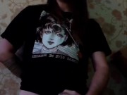 insulting you while playing with clear stroker