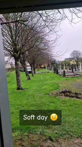 Windy day on the job