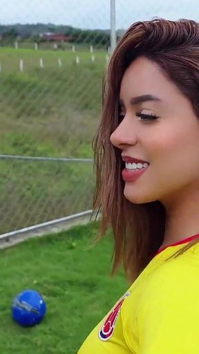 Must-see moment from &quot;sexy latina fucks her trainer on the soccer field - anissamiller&quot;