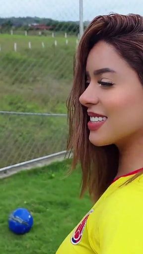 Must-see moment from &quot;sexy latina fucks her trainer on the soccer field - anissamiller&quot;