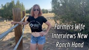 Farmers Wife Interviews New Ranch Hand - Jane Cane