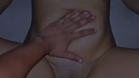 Sucking Cock While Using the Cell Phone. He Fucks My Ass and Leaves It Dripping Cum