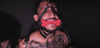 BBW Leyhton Chokes Birthday Slave Cock Gushing Orgy Destruction