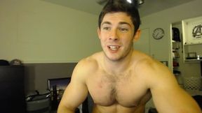 Fratmen Gage Hot Cum Show on Chest