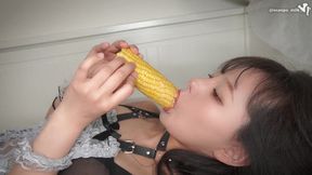 &#x30E1;&#x30A4;&#x30C9;&#x304C;&#x5DE8;&#x6839;&#x3092;&#x6C42;&#x3081;&#x3066;&#x8DB3;&#x30D4;&#x30F3;&#x3067;&#x30AA;&#x30CA;&#x30CB;&#x30FC;&#x3002;&#x7A81;&#x8D77;&#x3092;&#x81A3;&#x306B;&#x633F;&#x5165;&#x3057;&#x306A;&#x304C;&#x3089;&#x30D4;&#x30B9