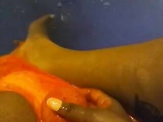 Bathroom time Foot Fetish