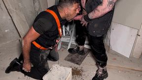 comi o cu do seguranca na obra