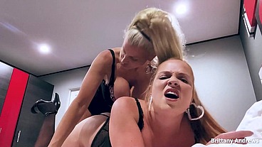 Hot Daisy Loves To Ride Mistress Brittany Andrews' Strap On!