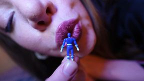 Erotic Giantess Cuddling - The Ranger Lost his Power