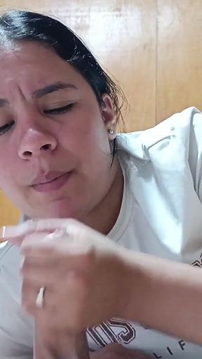 POV - Beautiful Colombian Woman Tells Me Today How I Should Fuck Women Classes with My Friend