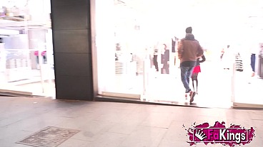 Daniela Nerea fucks all over the city! Parks, cars and the underground are not problem for her