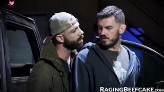 Hot & Raw - Bare Ass Fucking Outdoors with Hot Studs Vader Pulski And Jake Nicolas