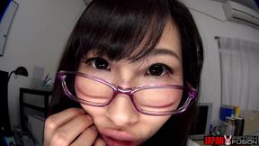 The Juicy Lips of Yua Hidaka, Turned Into an Office Lady