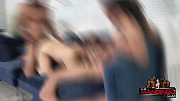 Thick Asian Slut Birthday BBC Creampie Gangbang Part 2