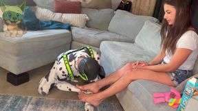 Puppy Play with Indica Jane