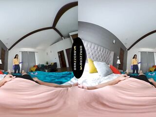 BRAZZERS VR - Cutie Youngs Deepthroats Your Hard Schlong After U Shoot Your Large Load On Her Face