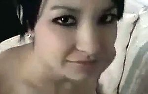 Crazy amateur facial
