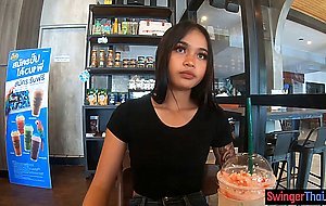 Young Thai amateur big butt cutie blowjob and pussy fucked