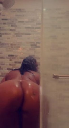 I wanted to play in the shower