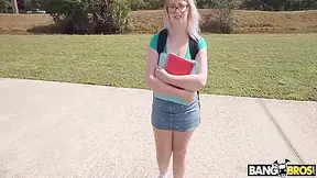 Busty Nerdy Girl Fuck For Cash