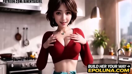 Big Hero 6 Aunt Cass cosplay Sensual Nipple Play and Passionate Kitchen POV Sex  Uncensored Hentai AI generated