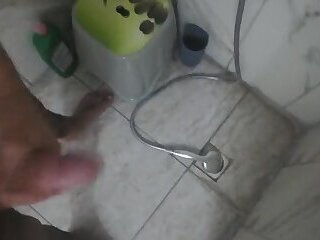 I misbehaved in the bathroom, I eheh