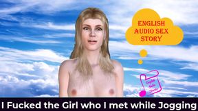 English Audio Sex Story - I Fucked the Girl Who I Met While Jogging - Erotic Audio Story