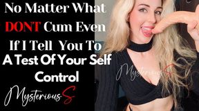 NNN Self-Control Edge Challenge: Tease & Deny Your Load in this No Nut November JOI (Pump to the Brink!)