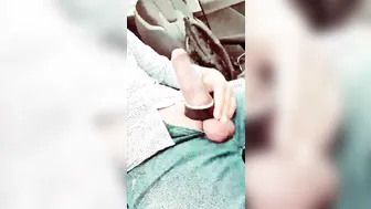 Femboy Benjamin Pumps His Monster Cock in Public at Berlin Lake