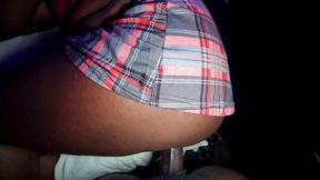 lift up her mini skirt and fuck her like a slut