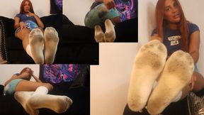 Sadistic Queen - Dirty, DISGUSTING SOCKS for YOU! - {HD 1080p}
