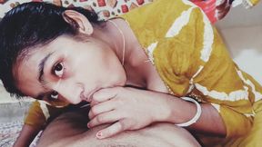 Session 26. Desi Wife Hand Job &amp; Blowjob Her Husband