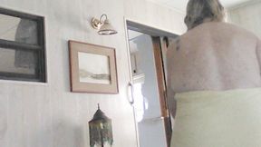 BJMature Towel Dance Tease