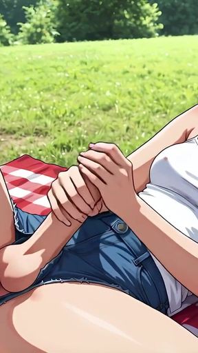 Shemale with Big Cock Likes Anal Sex in Her Big Ass - Ai Generated Hentai