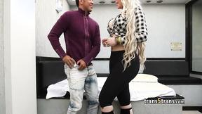 ”Guy stuffed giant t-girl booty hole”