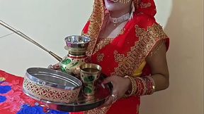 स्पेशल करवा चौथ की चुदाई साफ हिंदी आबाज हिंदी में अश्लील