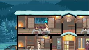 Yukiya Hot Spring ~The Waters of Fertility [Hentai game PornPlay] Ep.5 onsen sex orgy with multiple creampie