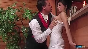 Mili Jay Gets Eaten Out And Fucked By A Guy And Four Horny