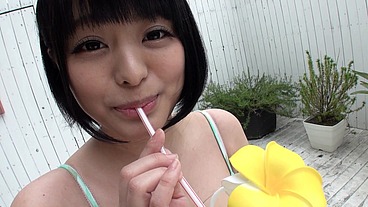 Japanese expert cock fucking a sexy 18 yo teen with deep creampie
