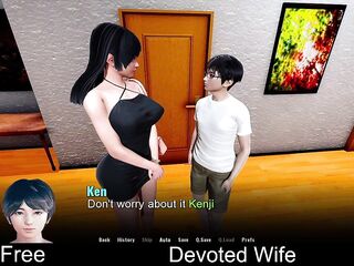 Devoted Wife (free game itchio) Visual Novel