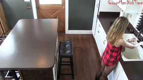 full scene #18-42 creampie amateur 2nd scene ever! 19yo teen smash piece for 18auditions x jay bank presents