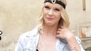 BUSTED! Blonde Bombshell Ariela Donovan GETS PAID TO GET NAUGHTY!
