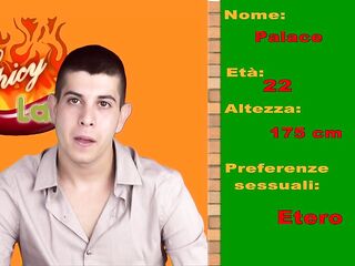 Casing, provino porno a un giovane genovese con una brunetta super eccitata