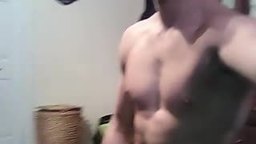 Twink with Great Nipples Jerks Off