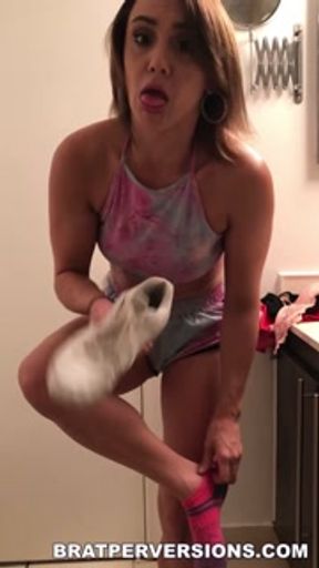 Dominant whores prepare for an encounter